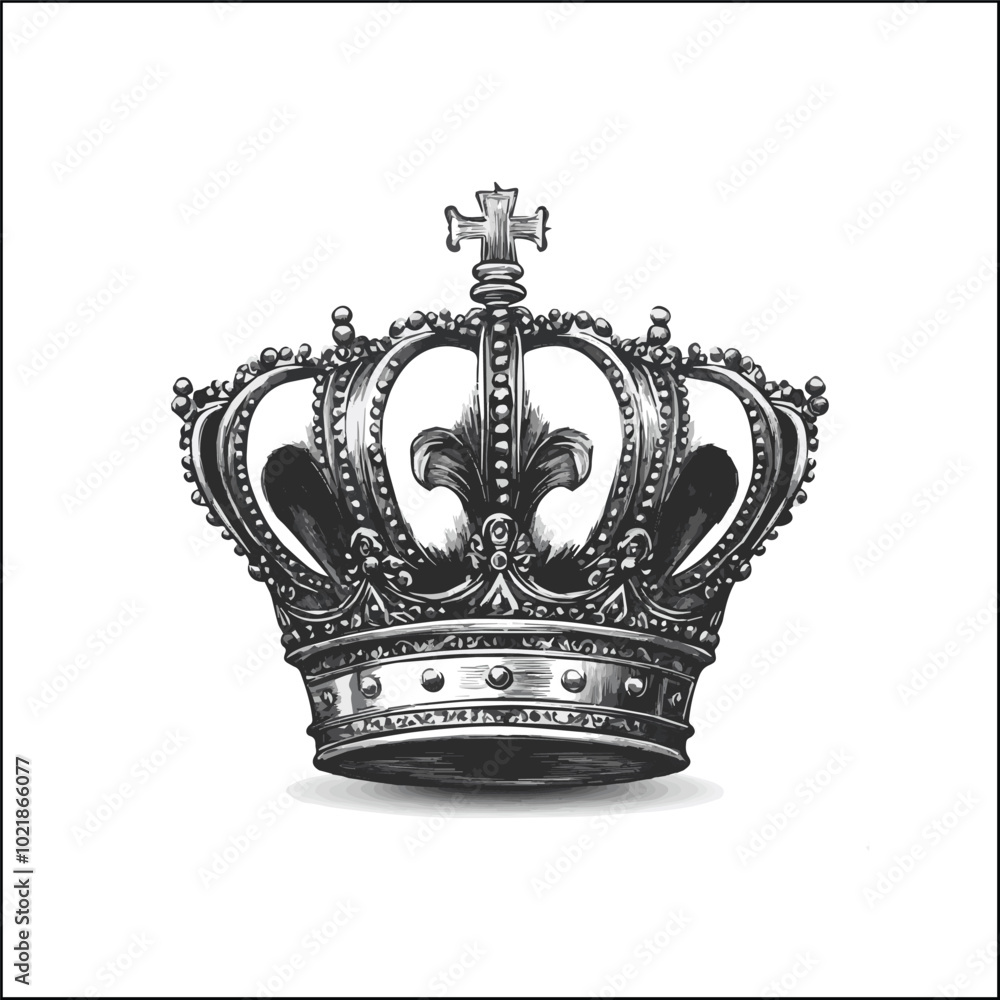 royal crown isolated on white royal crown isolated on white