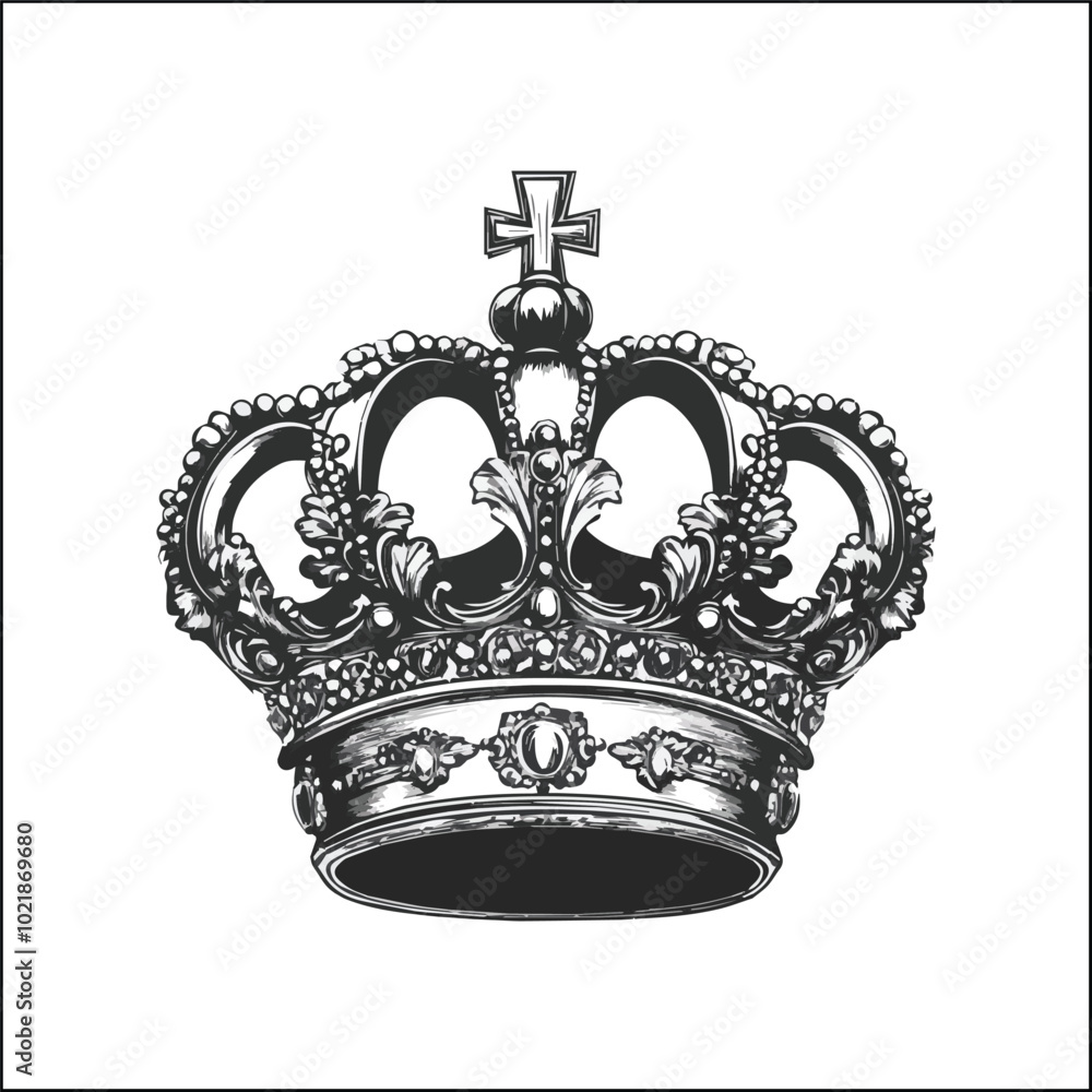 royal crown isolated on white royal crown isolated on white