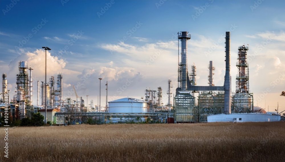 Dynamic Images of Oil Refineries and Chemical Plants in Industrial Environments Dynamic Images of Oil Refineries and Chemical Plants in Industrial Environments