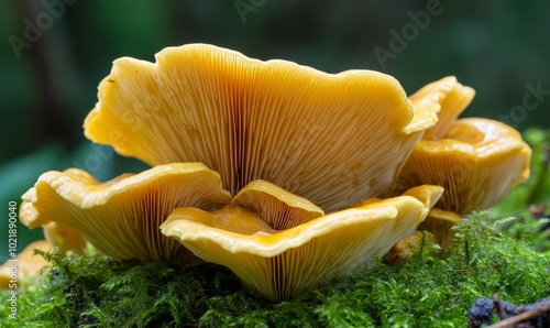 Golden Oyster mushrooms