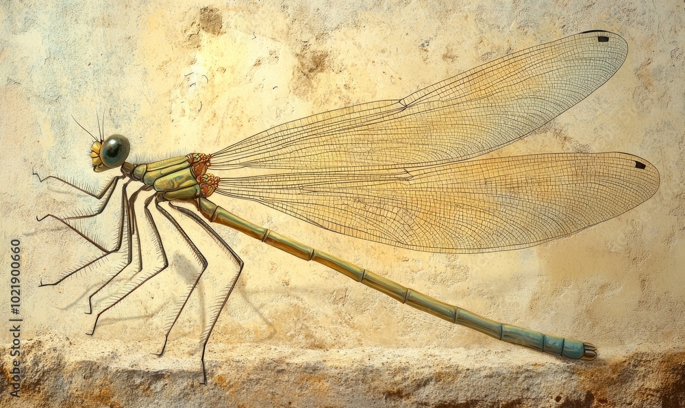 Big dragonfly Big dragonfly