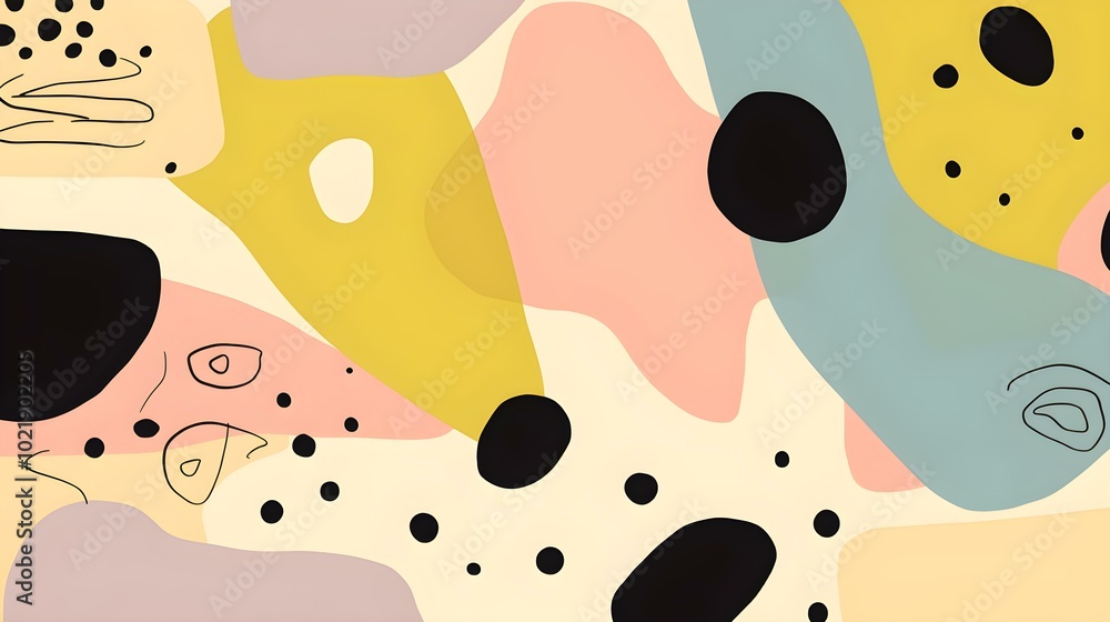 Seamless Background of abstract Shapes and Textures in colorful Tones. Creative Wallpaper Seamless Background of abstract Shapes and Textures in colorful Tones. Creative Wallpaper