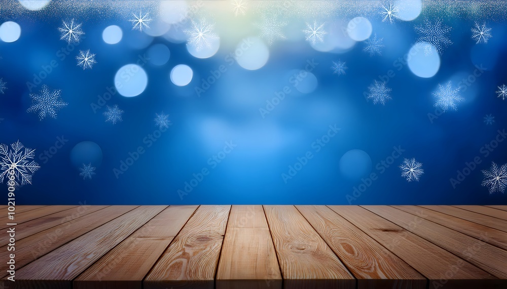 Empty wooden table in front of abstract bokeh circular background, birthday new year celebrate presentation concept, product display mockup, copy space Empty wooden table in front of abstract bokeh circular background, birthday new year celebrate presentation concept, product display mockup, copy space