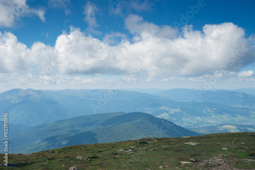 landscape with clouds