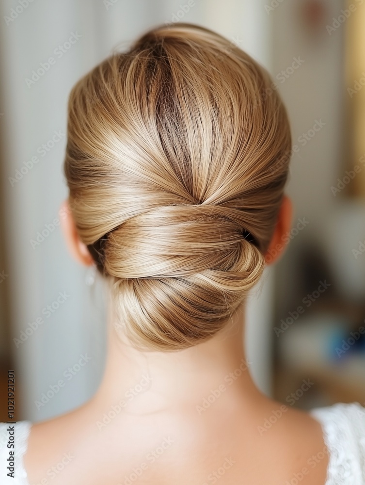 French twist hairstyle, wedding hairstyle, photo for hairdresser catalogue French twist hairstyle, wedding hairstyle, photo for hairdresser catalogue