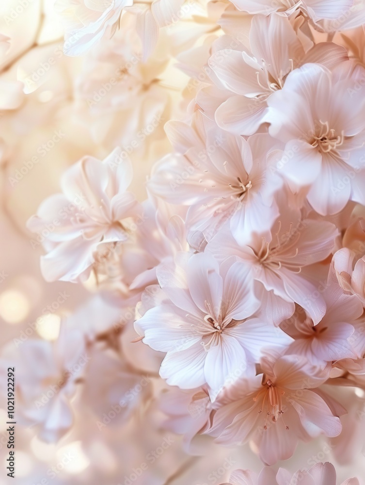 A stunning array of soft pastel-hued flowers captures the essence of spring, showcasing elegant floral patterns in full bloom. Generative AI A stunning array of soft pastel-hued flowers captures the essence of spring, showcasing elegant floral patterns in full bloom. Generative AI