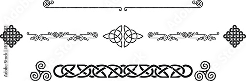 Celtic Borders and Headers Set