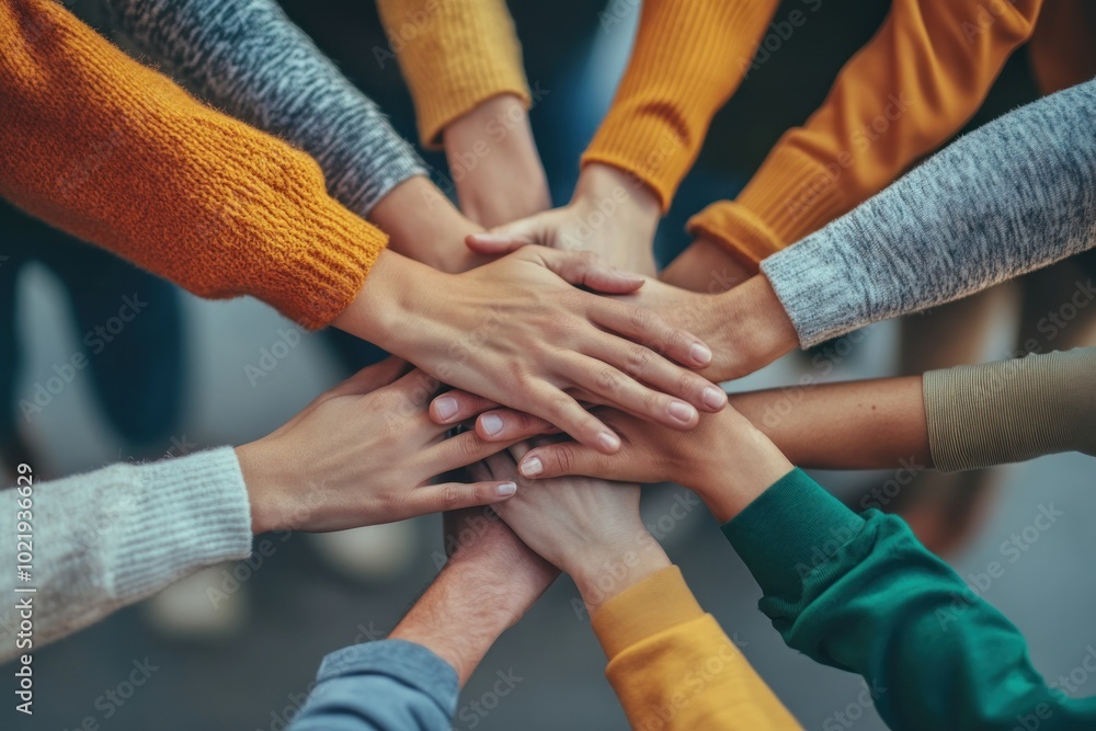 Unity and Collaboration Through Joined Hands Unity and Collaboration Through Joined Hands