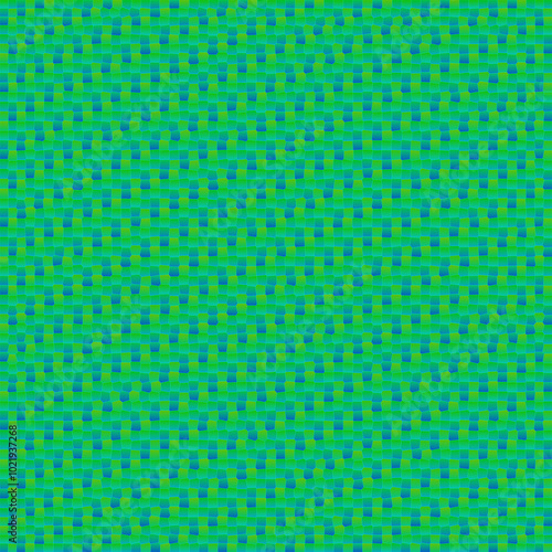 Green Gradient Scales Grid Geometry Multicolor Background Pattern Repeat Seamless Design 918