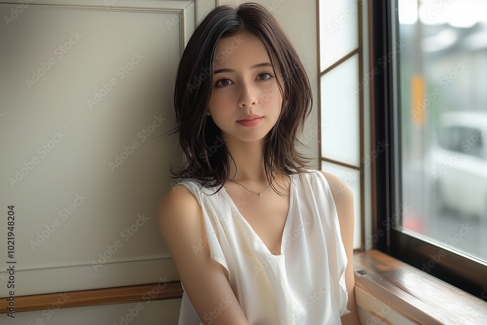 可愛いナチュラルショートボブスタイル 可愛いナチュラルショートボブスタイル