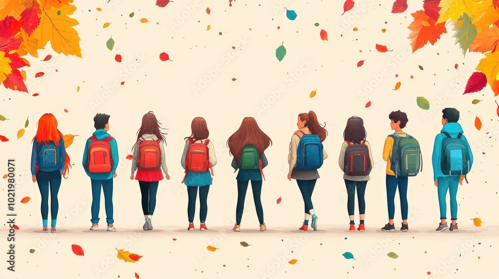 Fototapeta premium Education's voice: International Students' Day, celebrating solidarity of students across globe, acknowledging role in shaping future through learning, activism, pursuit of academic, social equality.