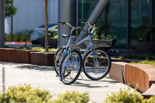 silicon valley commuter office bikes