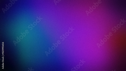 A deep and vivid abstract gradient featuring shades of purple, blue, green, and red, with a grainy texture, perfect for 4K backgrounds and wallpapers