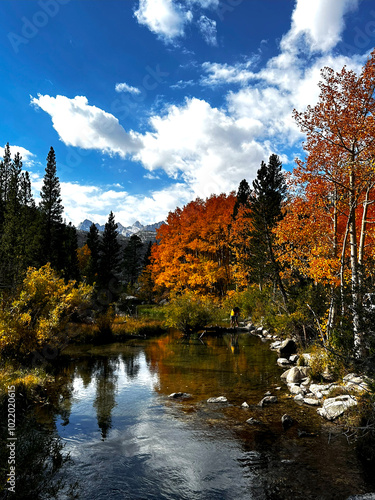 California Color Map Highway 395 North Lake