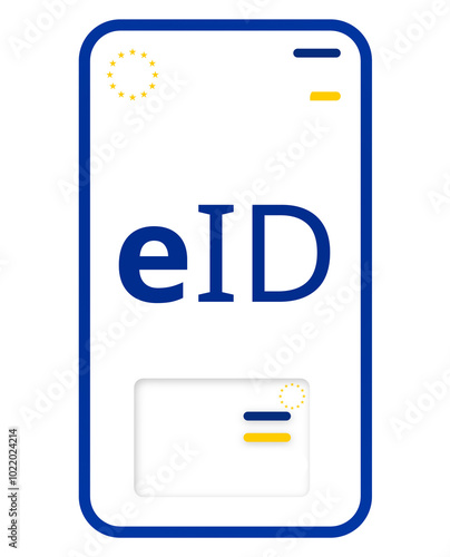 a smartphone and digital eI...