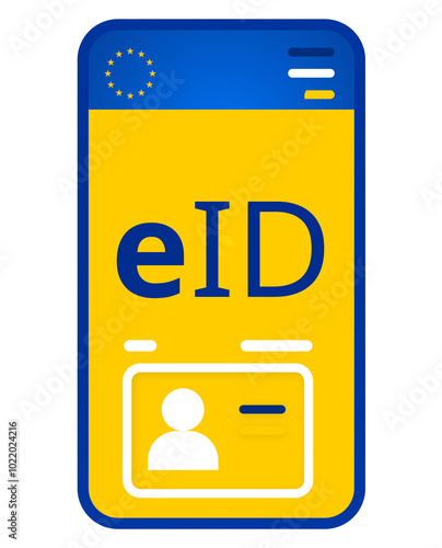 a smartphone and digital eI...