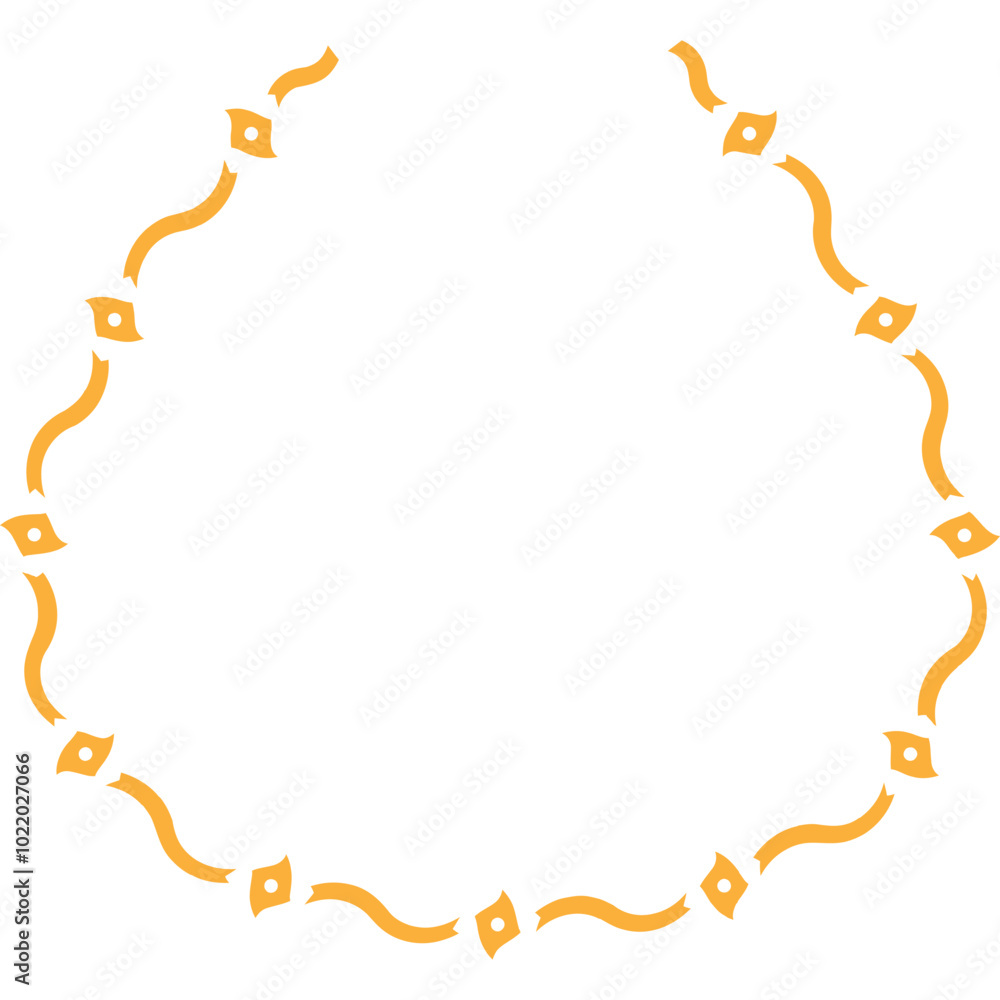 Decorative Wavy Aesthetic Abstract Line Art Elements Decorative Wavy Aesthetic Abstract Line Art Elements
