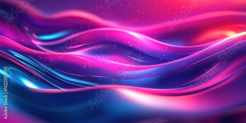 Wallpaper Mural Abstract pink and blue wavy background with glitter. Torontodigital.ca