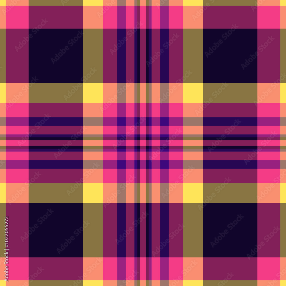 Rosa check seamless plaid, shabby background fabric pattern. Artistic vector textile texture tartan in pink and red colors. Rosa check seamless plaid, shabby background fabric pattern. Artistic vector textile texture tartan in pink and red colors.