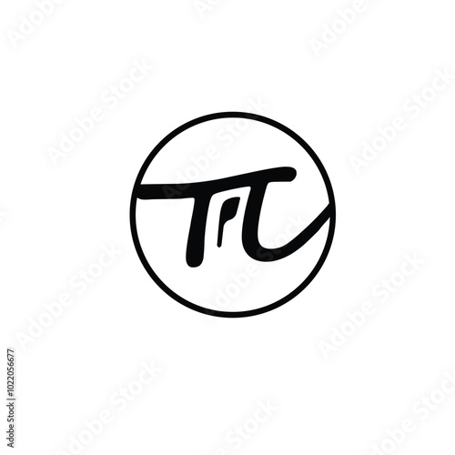 pi symbol logo design