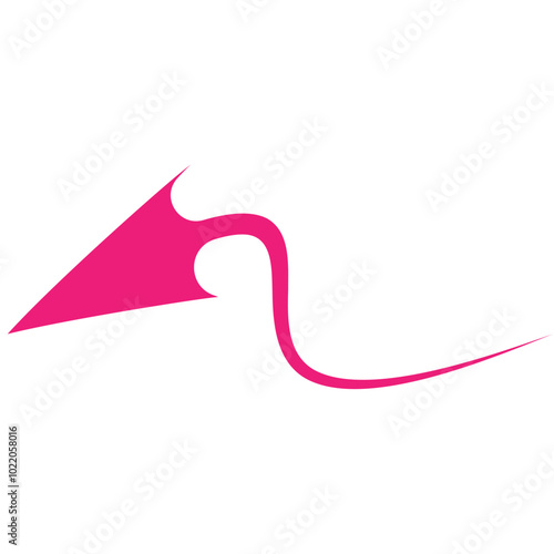 Attractive And Decorative Pointing Arrow Icon Element photo