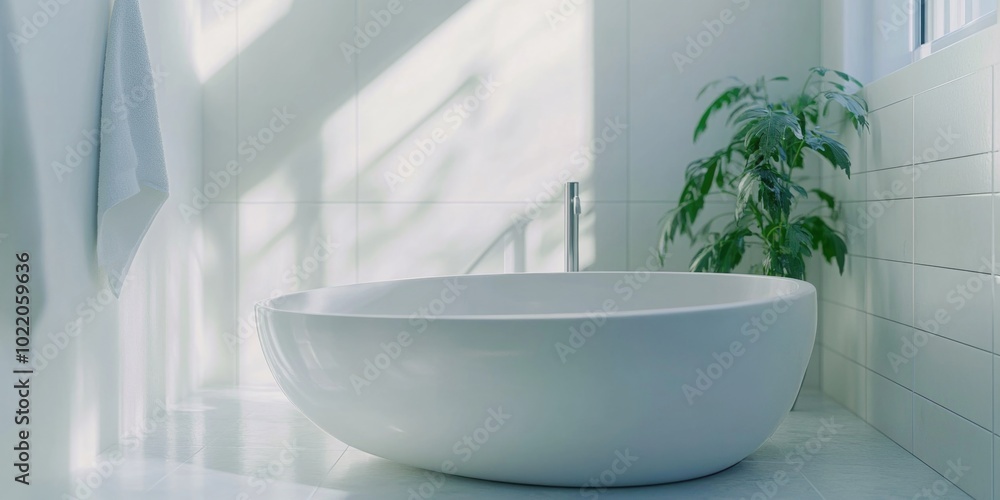 Contemporary Bathroom with Minimalist Design Contemporary Bathroom with Minimalist Design