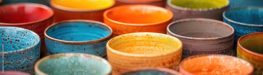 Handmade Pottery Fair, vibrant colors, close-up, creative process, photography Handmade Pottery Fair, vibrant colors, close-up, creative process, photography