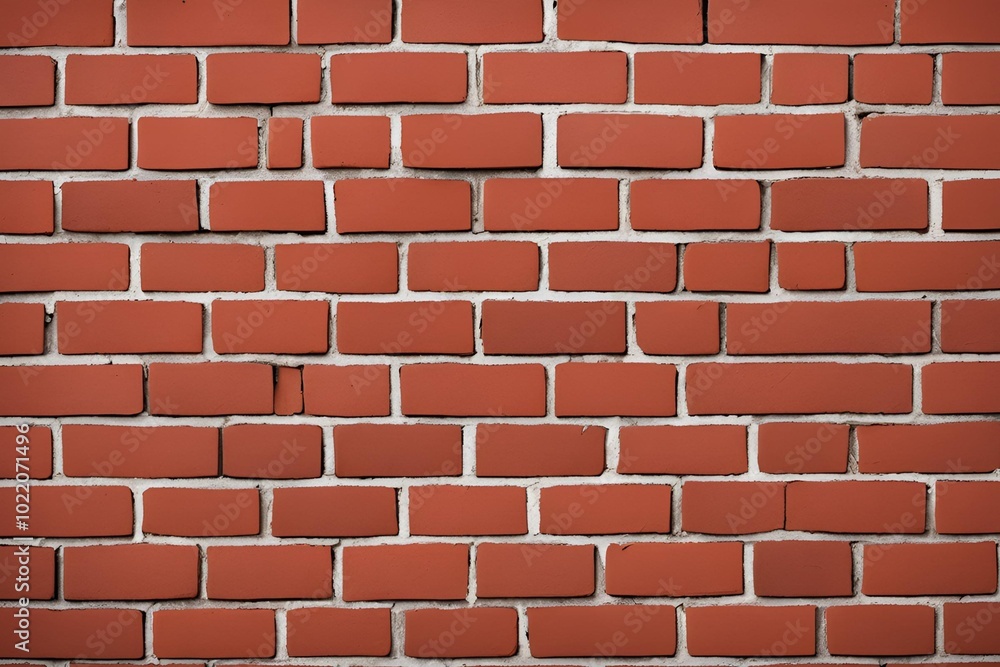 Obraz premium Red Brick Wall Background