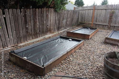 Raised Vegetable Gardens With Weed Barrier