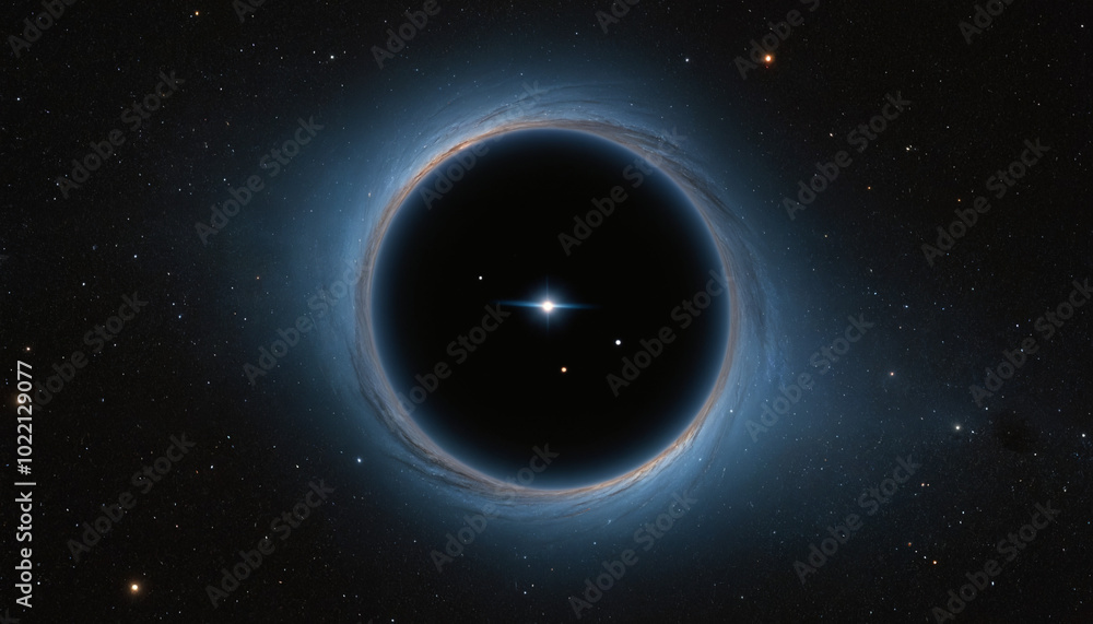 A black hole in space visualization, a black hole eating a star, creepy and mysterious visual for space journals and articles A black hole in space visualization, a black hole eating a star, creepy and mysterious visual for space journals and articles