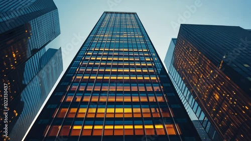 Wallpaper Mural Modern Skyscrapers in the City Torontodigital.ca