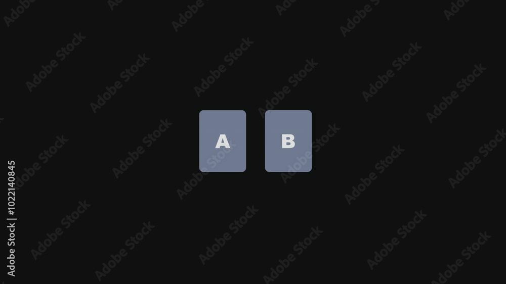 Animation cartoon illustration of hand making a choice, animation concept of making a choice, black background, alpha channel settings, loop animation Animation cartoon illustration of hand making a choice, animation concept of making a choice, black background, alpha channel settings, loop animation