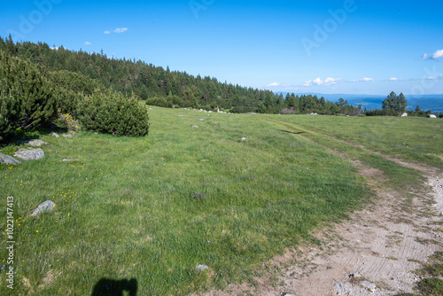 Rila mountain near The Dead and The Fish Lakes, Bulgaria photo