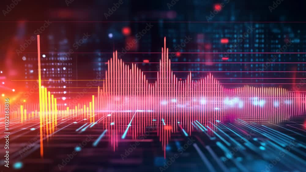 Abstract Digital Data Visualization Abstract Digital Data Visualization