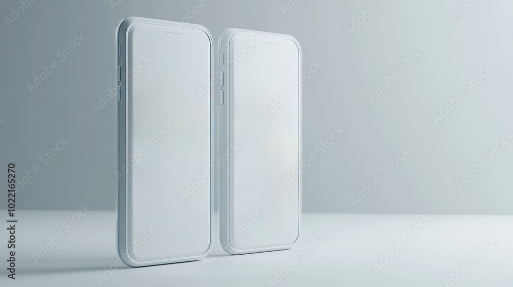 Minimalist Smartphone Design Concept, AI Minimalist Smartphone Design Concept, AI