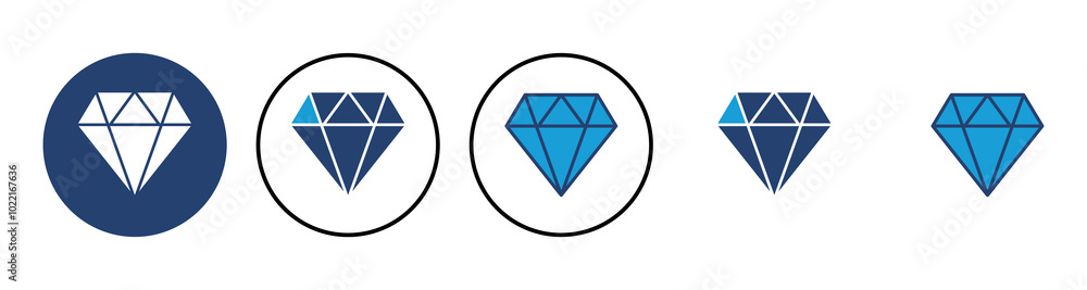 Diamond icon vector. diamond gems vector icon. Diamond icon vector. diamond gems vector icon.