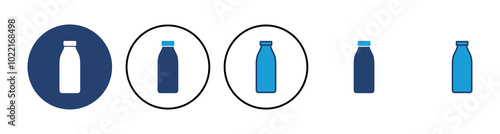 Bottle icon vector. bottle vector icon