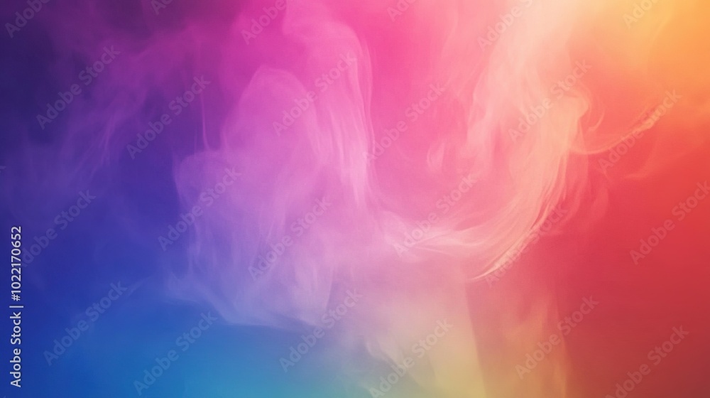 Vibrant Abstract Smoke Flowing in Vivid Colors Vibrant Abstract Smoke Flowing in Vivid Colors