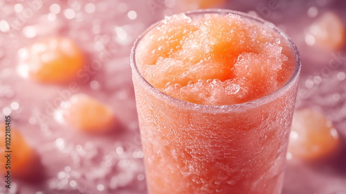 Colorful Frozen Slushies Splashing with Summer Vibes