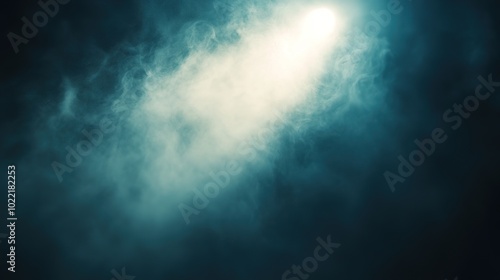 Ethereal Smoke and Light Background
