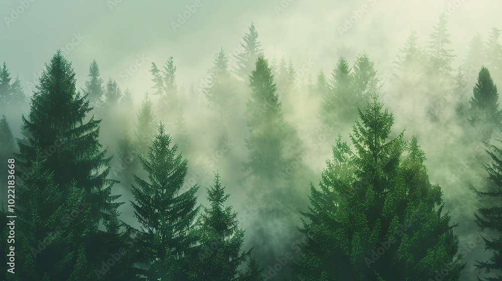 Simple Visual on Forest Background - a serene and enchanting sight. The simple yet captivating image stands out against the lush forest backdrop Simple Visual on Forest Background - a serene and enchanting sight. The simple yet captivating image stands out against the lush forest backdrop