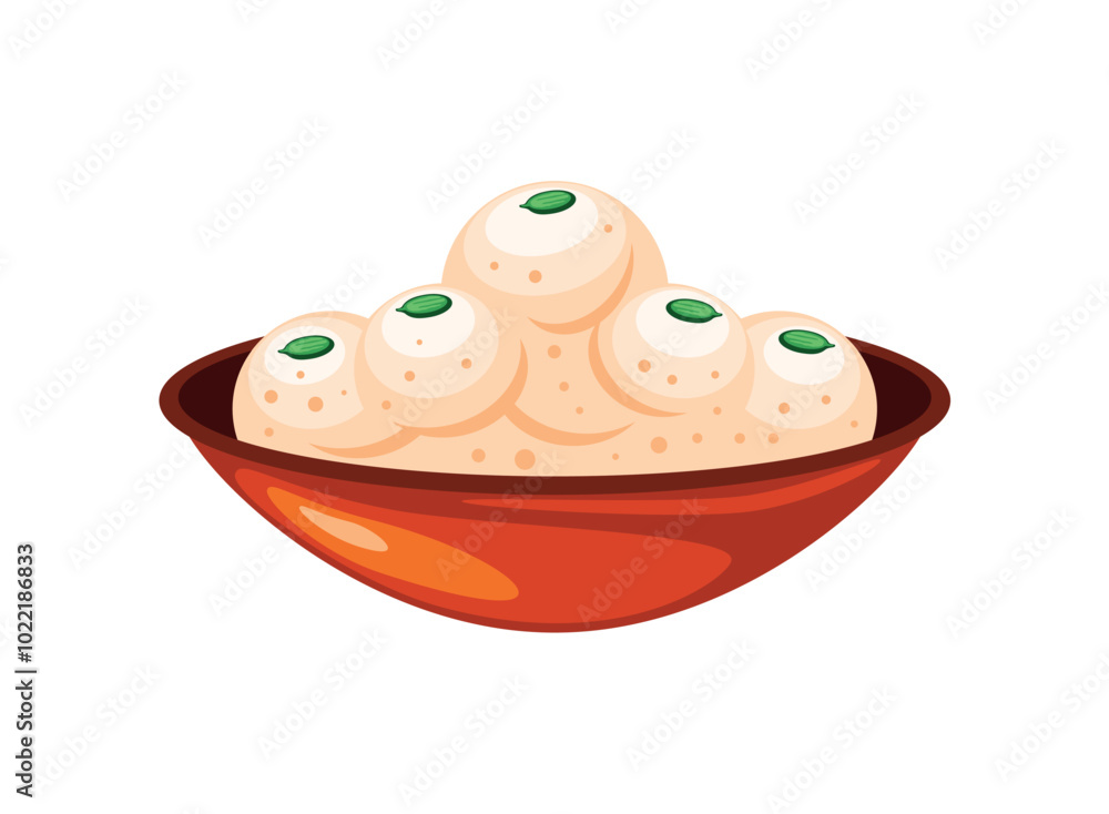 dish with peda murtis paramatma traditional food dish with peda murtis paramatma traditional food