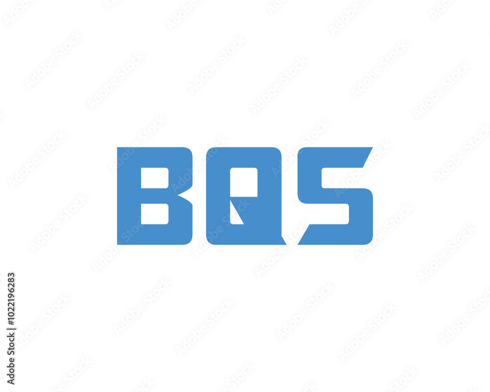 BQS logo design vector template. BQS BQS logo design vector template. BQS