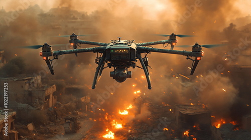 Drone Warfare as an Aerial Machines of Destruction