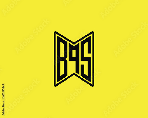 BQS logo design vector template. BQS photo