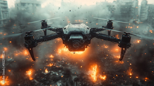 Drone Warfare as an Aerial Machines of Destruction
