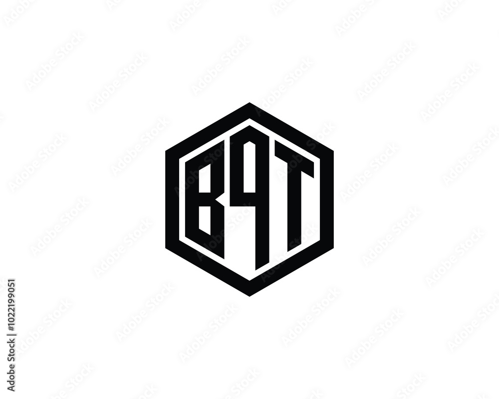 BQT logo design vector template. BQT BQT logo design vector template. BQT