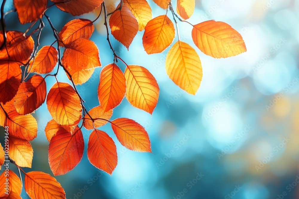 Fallen Leaves Season Background created with Generative AI Fallen Leaves Season Background created with Generative AI