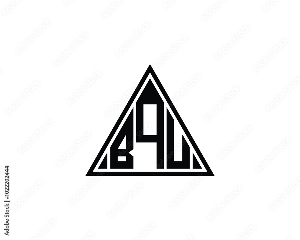 BQU logo design vector template. BQU BQU logo design vector template. BQU
