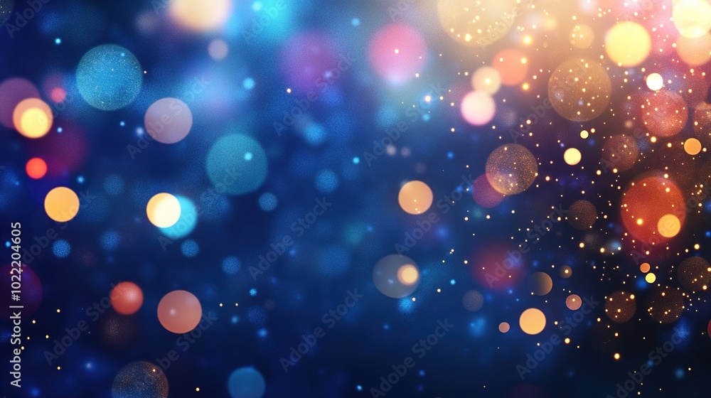 Abstract Bokeh Lights in Vivid Colors Abstract Bokeh Lights in Vivid Colors